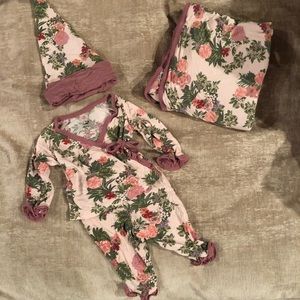 4 pcs set - Baby Grey